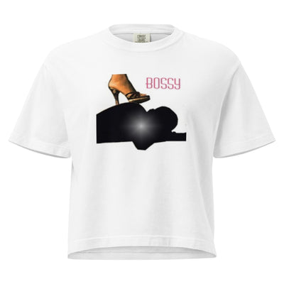 HARDCORE UNIVERSITY BOSSY Women’s heavyweight boxy tee