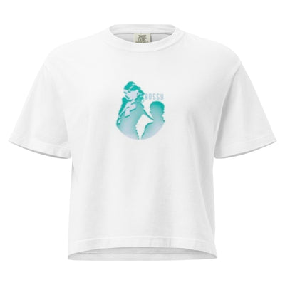 HARDCORE UNIVERSITY BOSSY Women’s heavyweight boxy tee