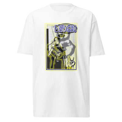 DEUCES Men’s premium heavyweight tee