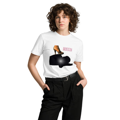 HARDCORE UNIVERSITY BOSSY Unisex premium t-shirt